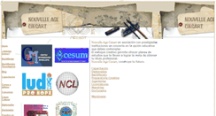 Desktop Screenshot of nouvelleage.org